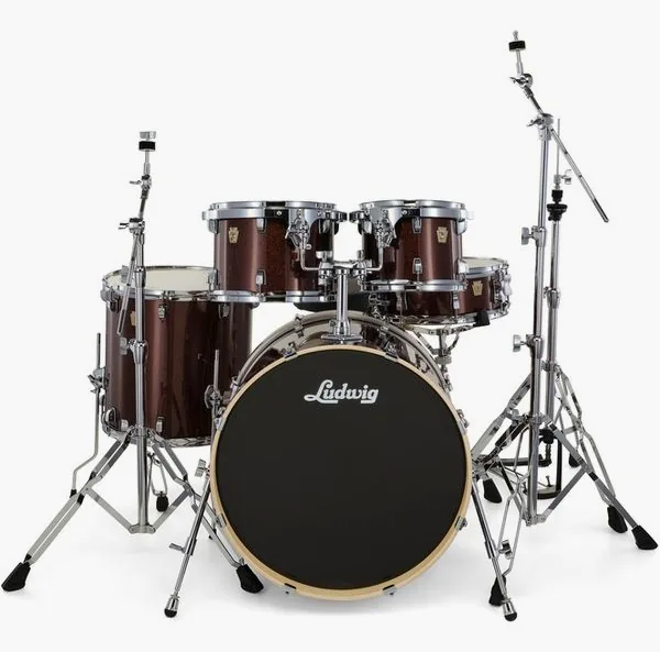 Ludwig Evolution 20" Caramel Sparkle detail 3