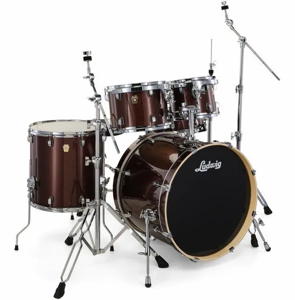 Ludwig Evolution 20" Caramel Sparkle detail 4