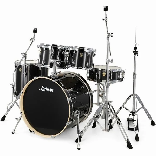 Ludwig Evolution 20" Moon Dust vooraanzicht
