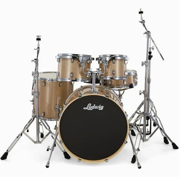 Ludwig Evolution 20" Prosecco Sparkle detail 3