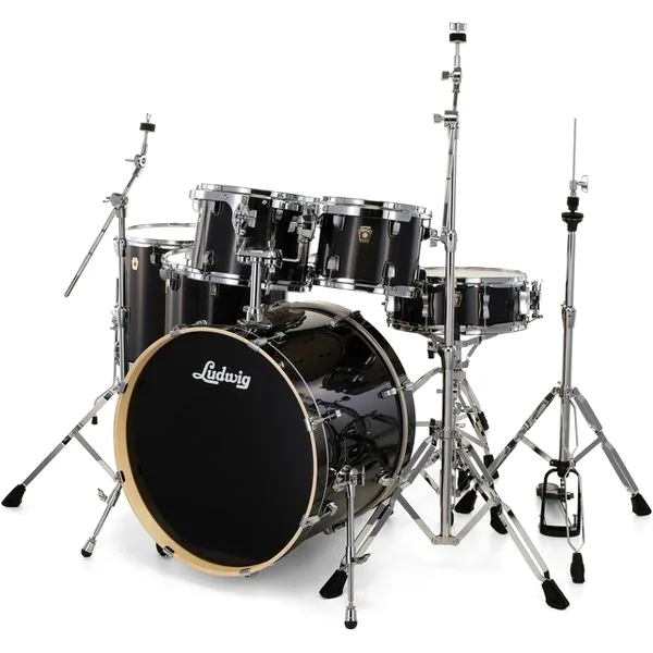 Ludwig Evolution 22" 6pc Moon Dust detail 2