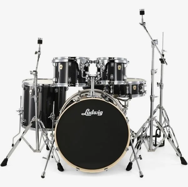 Ludwig Evolution 22" Moon Dust detail 3