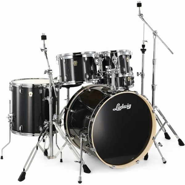 Ludwig Evolution 22" Moon Dust detail 4