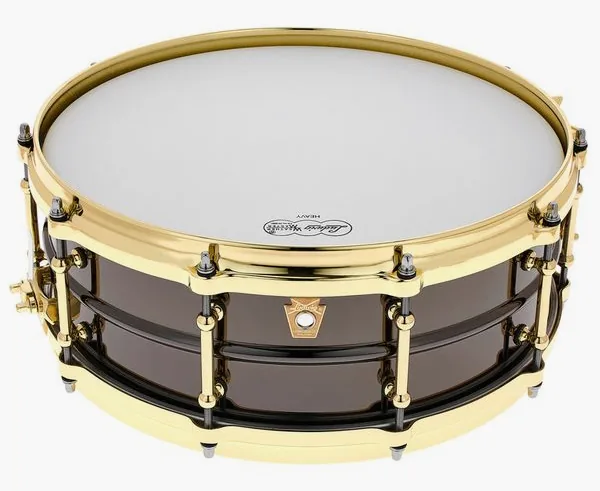 Ludwig LB416BT 14"x5" Black Beauty detail 2