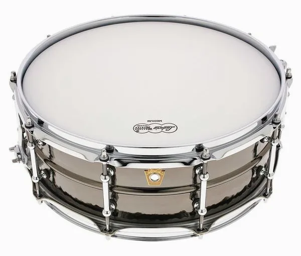 Ludwig LB416KT 14"x5" Black Beauty vooraanzicht