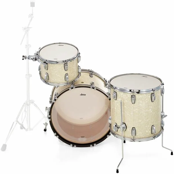 Ludwig Legacy Mahogany Fab V.White detail 5