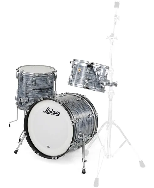 Ludwig Legacy Mahogany Jazz. Blue Oy. detail 2