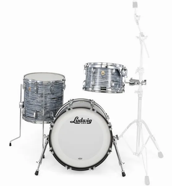 Ludwig Legacy Mahogany Jazz. Blue Oy. detail 3