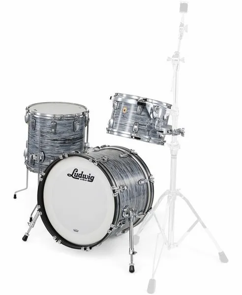 Ludwig Legacy Mahogany Jazz. Blue Oy. vooraanzicht