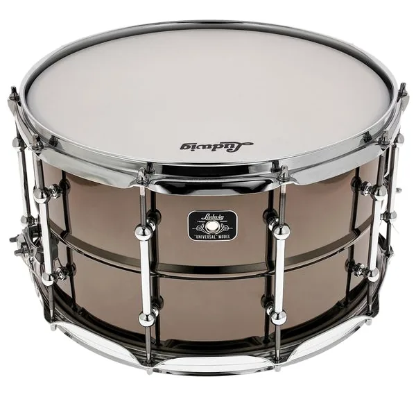Ludwig 14"x08" Universal Brass Chrome detail 2