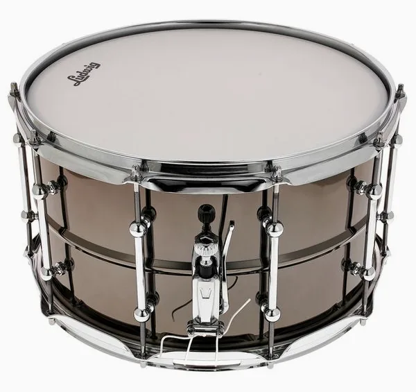 Ludwig 14"x08" Universal Brass Chrome detail 3