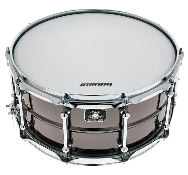 Ludwig 14"x6,5" Universal Brass Chrom detail 2