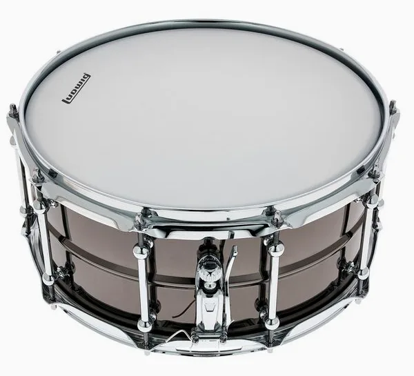 Ludwig 14"x6,5" Universal Brass Chrom detail 3