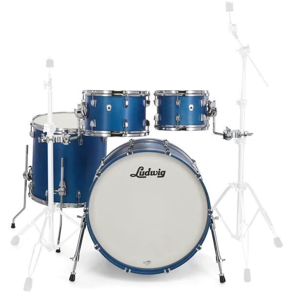 Ludwig NeuSonic Mod2 4pc Set S.Blue detail 3