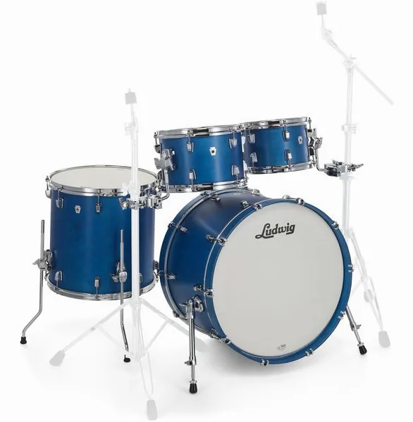 Ludwig NeuSonic Mod2 4pc Set S.Blue detail 4