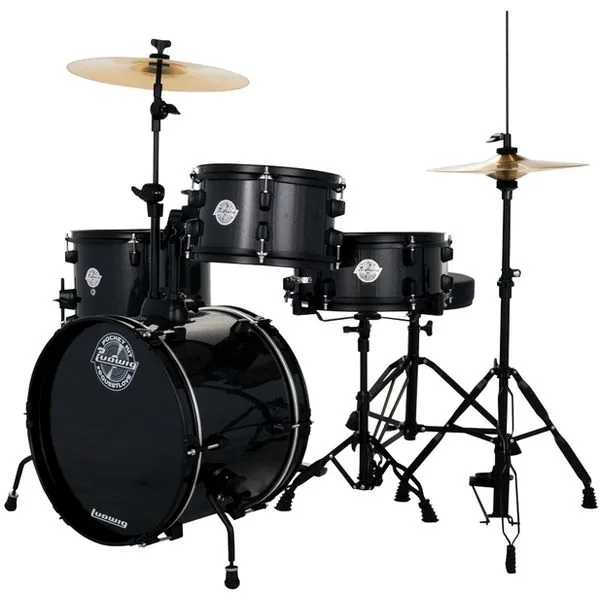 Ludwig Pocket Kit - Moon Dust vooraanzicht