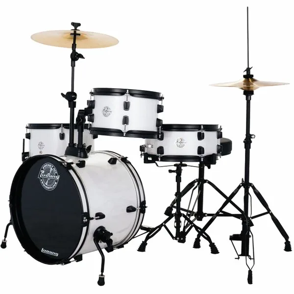 Ludwig Pocket Kit - Sugar Sparkle vooraanzicht