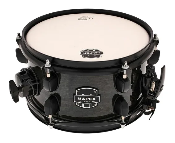 Mapex 10"x5,5" MPX Hybrid Snare BMB vooraanzicht