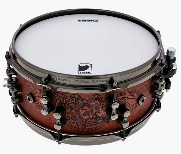 Mapex 12"x5,5" DL Warbird Snare Drum vooraanzicht