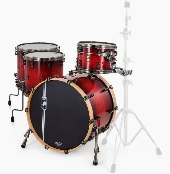 Mapex Black Panther Cherry Bomb - HW vooraanzicht