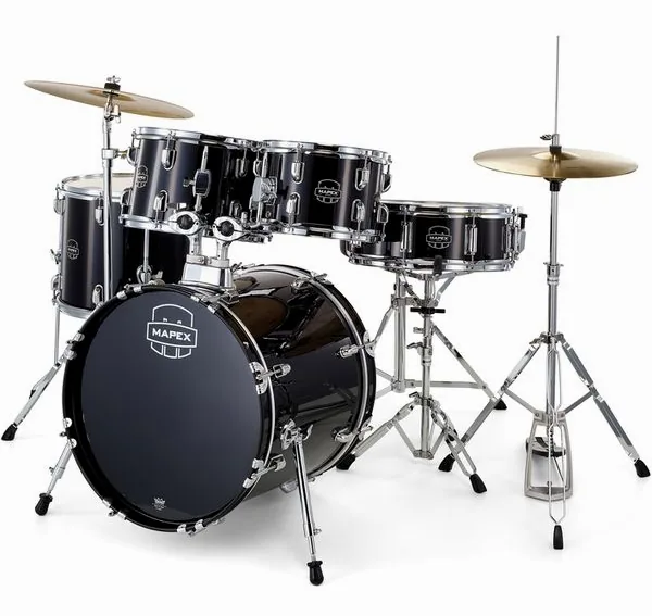 Mapex Comet Fusion 18"Dark Black #DK vooraanzicht