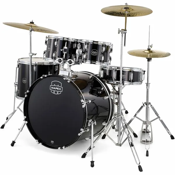 Mapex Comet Pro Pack 22" Dark Black vooraanzicht