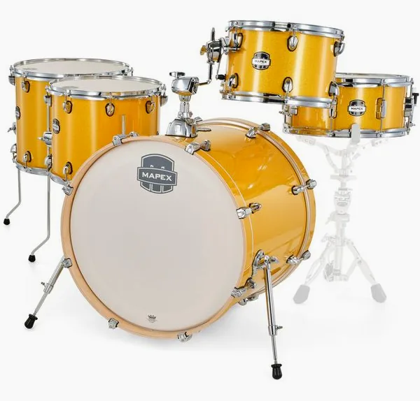 Mapex Mars Birch Rock+ Shell Set YD vooraanzicht