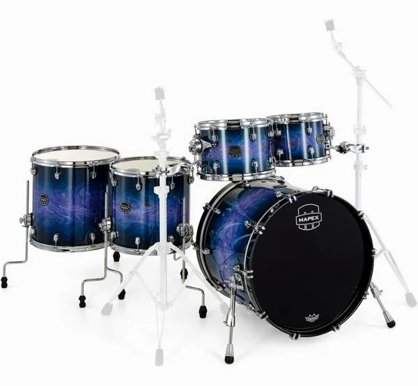 Mapex Saturn VI Stage+ Cobalt Burst detail 4