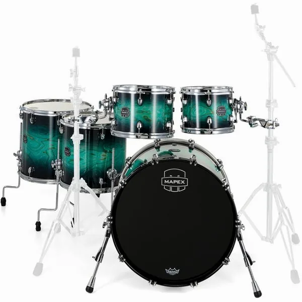 Mapex Saturn VI Stage+ Marine Teal detail 3