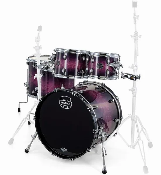 Mapex Saturn VI Stage+ Royal Prpl II vooraanzicht
