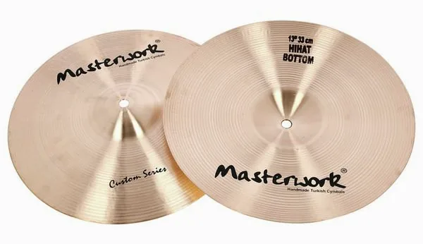 Masterwork 13" Custom Hi-Hat detail 3