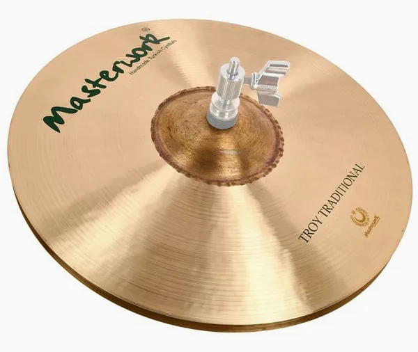 Masterwork 13" Troy Traditional Hi-Hat vooraanzicht