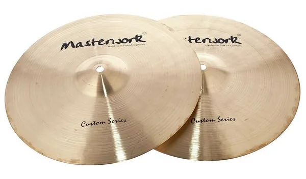 Masterwork 14" Custom Rock Hi-Hat detail 2