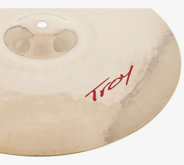 Masterwork 14" Troy Crash detail 4