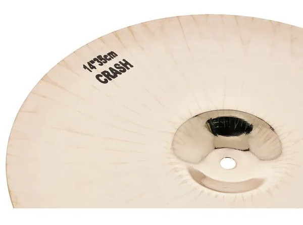Masterwork 14" Troy Crash detail 5