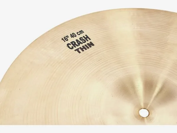 Masterwork 16" Custom Thin Crash detail 5