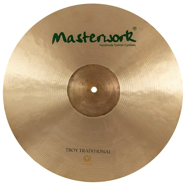 Masterwork 16" Troy Traditional Crash vooraanzicht