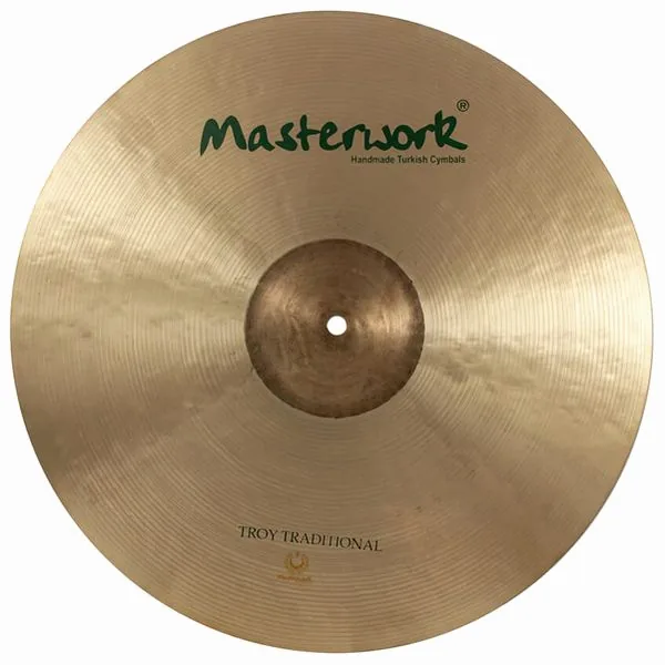 Masterwork 18" Troy Traditional Crash vooraanzicht