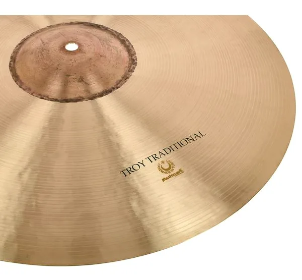 Masterwork 20" Troy Traditional Crash detail 5