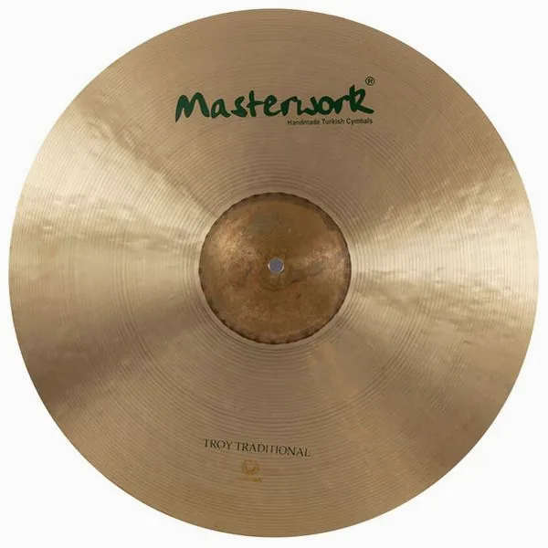Masterwork 20" Troy Traditional Ride vooraanzicht