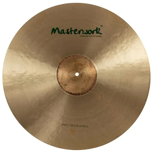 Masterwork 22" Troy Traditional Ride vooraanzicht