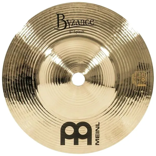 Meinl 06" Byzance Splash Brilliant detail 2