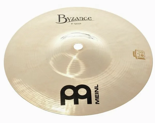 Meinl 08" Byzance Splash Brilliant detail 2