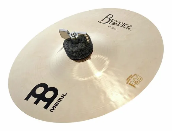 Meinl 08" Byzance Splash Brilliant vooraanzicht
