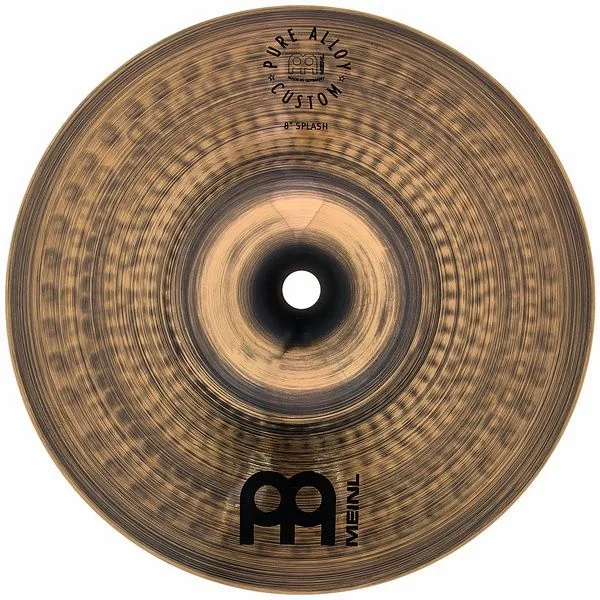Meinl 08" Pure Alloy Custom Splash detail 2