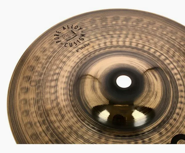 Meinl 08" Pure Alloy Custom Splash detail 5