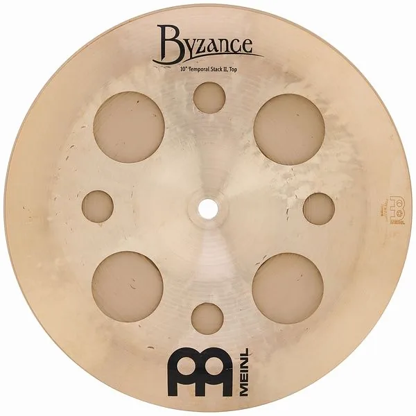 Meinl 10"/10" M.G. Temporal Stack 2 detail 2
