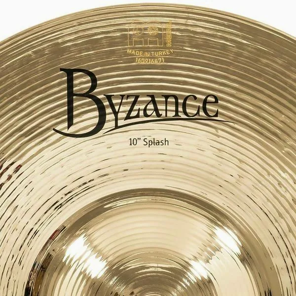 Meinl 10" Byzance Splash Brilliant detail 5