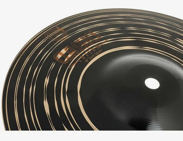 Meinl 10" Classics Cust. Dark Splash detail 3