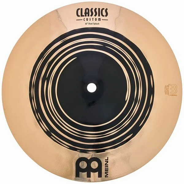 Meinl 10" Classics Cust. Dual Splash detail 2